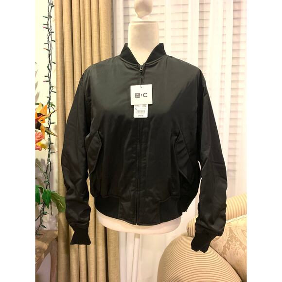 Uniqlo C Bomber Jacket in Black - Picture 2 of 9